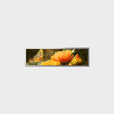 16.8 inch Bar Type LCD Display 1366*384 LVDS 700nits