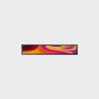 36.6 Inch Bar LCD Display 1920*290 LVDS 1000 Nits Screen For Advertising Board