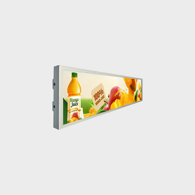 15.1 Inch Bar Type LCD Display 1280*242 600nits LVDS LCD Screen