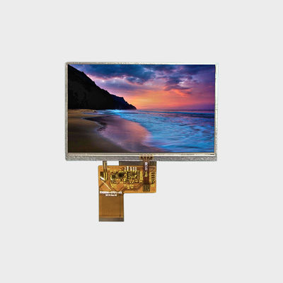 Medium And Small RGB LCD Display 5.0 Inch 800×480 600Nits For Handheld Devices