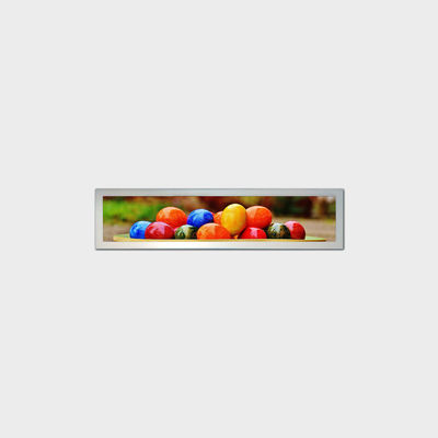 13.8 inch Bar Type LCD Display 1920*358 LVDS 700nits Bus Advertising Screen