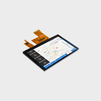 5.0 Inch Medium And Small LCD Display 800×480 RGB 500 Nits Display With Touch Panel